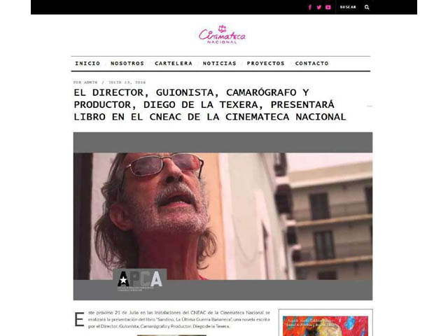 Sandino: The book by Diego de la Texera