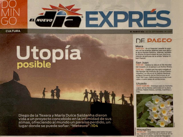 Possible Utopia: The paradise conceived by Diego de la Texera and Maria Dulce Saldanha