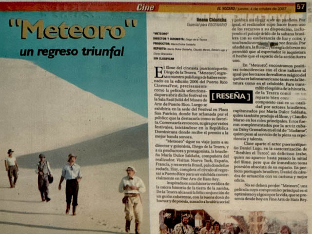 Meteoro: There was never so much life in a desert