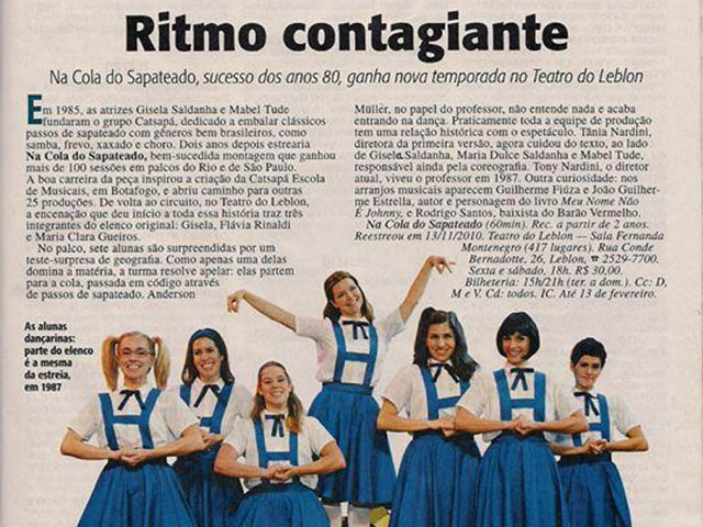 Na Cola do Sapateado: Historical success returns to Rio
