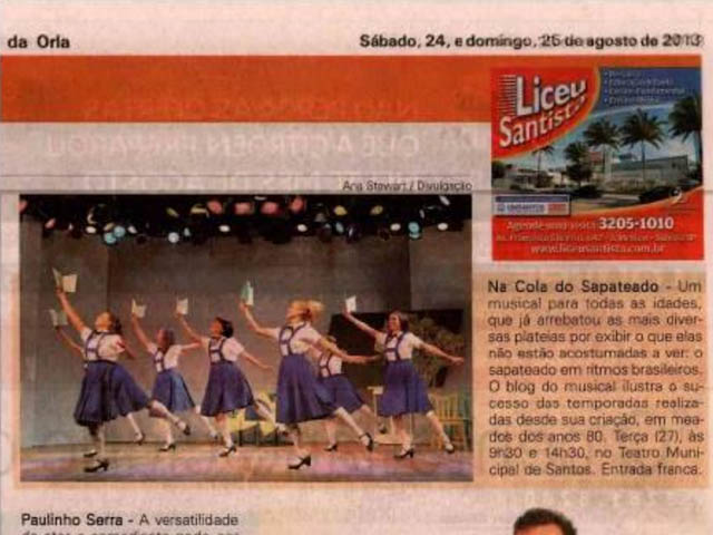 Musical Variety: Tap dance is the highlight of the agenda