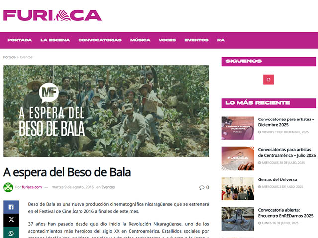 A espera del Beso de Bala'